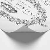 Eiffelturmcollage Geschenkpapier (Ecke)