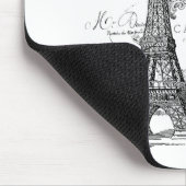 Eiffelturmcollage Mousepad (Ecke)