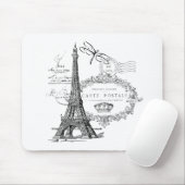 Eiffelturmcollage Mousepad (Mit Mouse)