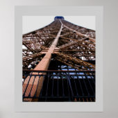 Eiffelturmdetails Poster (Vorne)