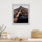 Eiffelturmdetails Poster (Küche)
