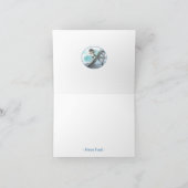 Eiffelturmkarte - Spaß (in verschiedenen Größen) Dankeskarte (Innenseite)