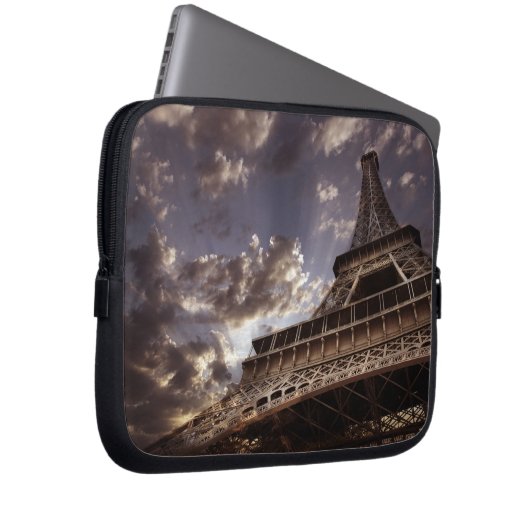 Eiffelturmlaptophülsen Laptopschutzhülle (Vorne Rechts)