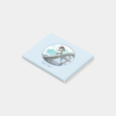 Eiffelturmnotizen 4" x 3" - Spaß Post-it Klebezettel (angewinkelt)