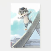 Eiffelturmnotizen 4" x 6" post-it klebezettel (Vorderseite)