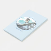 Eiffelturmnotizen 4" x 6" - Spaß Post-it Klebezettel (angewinkelt)