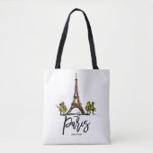 Eiffelturmparis Tasche (Vorderseite)