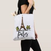 Eiffelturmparis Tasche (Von Nahem)