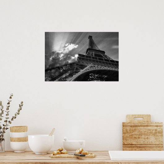 Eiffelturmposter Poster (Küche)
