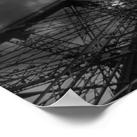 Eiffelturmposter Poster (Ecke)