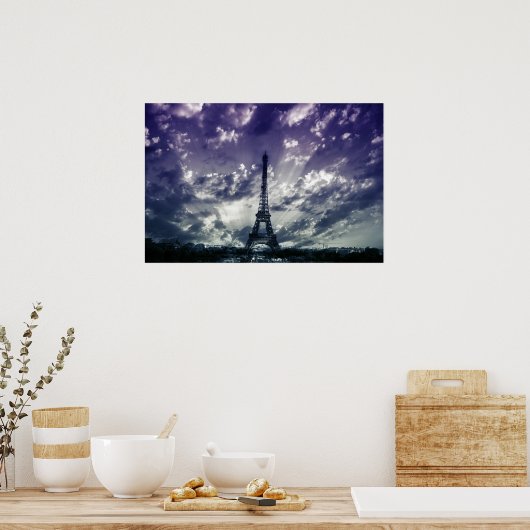 Eiffelturmposter Poster (Küche)