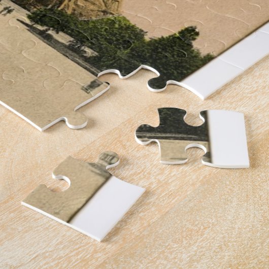 Eiffelturmpuzzlespiel Puzzle (Seite)