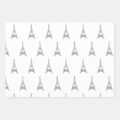 Eiffelturmumhüllungspapier Geschenkpapier Set (Vorderseite 2)
