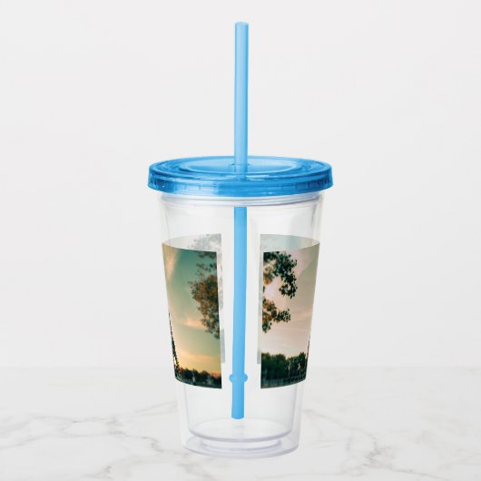 Eiffelturmwerfer Acryltrinkbecher (Rechts)