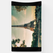 Eiffelturmwerfer Banner (Vertikal)