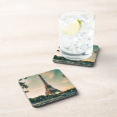 Eiffelturmwerfer Getränkeuntersetzer (Rechte Seite)