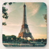 Eiffelturmwerfer Getränkeuntersetzer (Vorderseite)