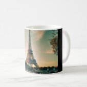Eiffelturmwerfer Kaffeetasse (VorderseiteRechts)