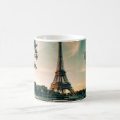 Eiffelturmwerfer Kaffeetasse (Mittel)