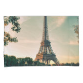 Eiffelturmwerfer Kissenbezug (Vorderseite-Rechts)