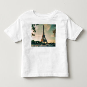 Eiffelturmwerfer Kleinkind T-shirt