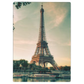 Eiffelturmwerfer Klemmbrett (Rückseite)