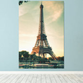 Eiffelturmwerfer Leinwanddruck (Insitu (Holzboden))