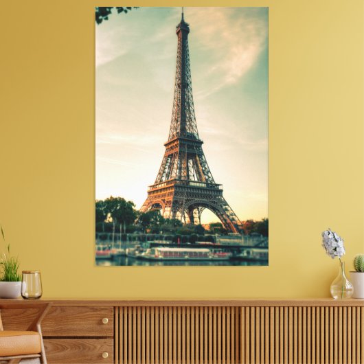 Eiffelturmwerfer Leinwanddruck (Insitu (Wohnzimmer))