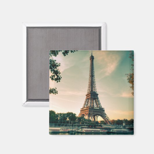 Eiffelturmwerfer Magnet (Vorderseite/Rückseite)