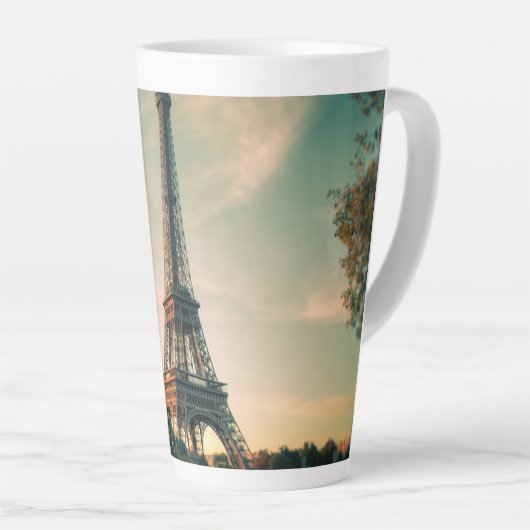 Eiffelturmwerfer Milchtasse (Rechte Ecke)