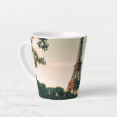 Eiffelturmwerfer Milchtasse (Linke Ecke)