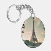 Eiffelturmwerfer Schlüsselanhänger (Vorderseite links)