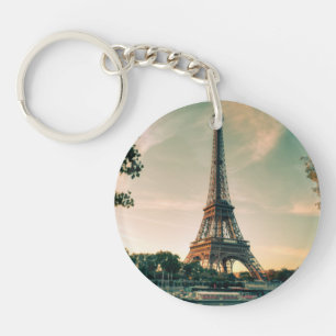 Eiffelturmwerfer Schlüsselanhänger