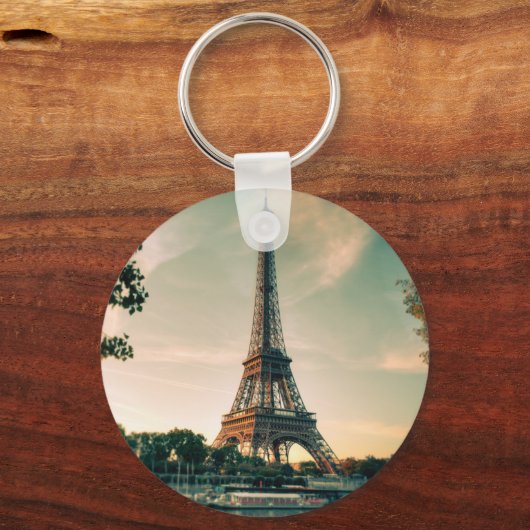 Eiffelturmwerfer Schlüsselanhänger (Vorderseite)
