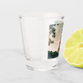 Eiffelturmwerfer Schnapsglas (Links)