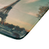 Eiffelturmwerfer Schneidebrett (Ecke)