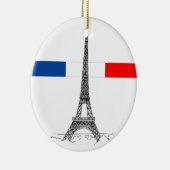 Eiffle Turm Keramikornament (Rechts)