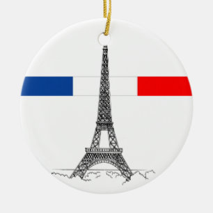 Eiffle Turm Keramikornament
