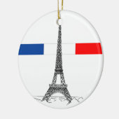 Eiffle Turm Keramikornament (Links)