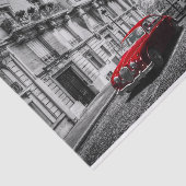 Eiffle Turm-Schwarzes, Weiß und Rot Seidenpapier (Ausschnitt)