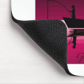 Eifriger Angler Mousepad (Ecke)