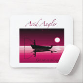 Eifriger Angler Mousepad (Mit Mouse)