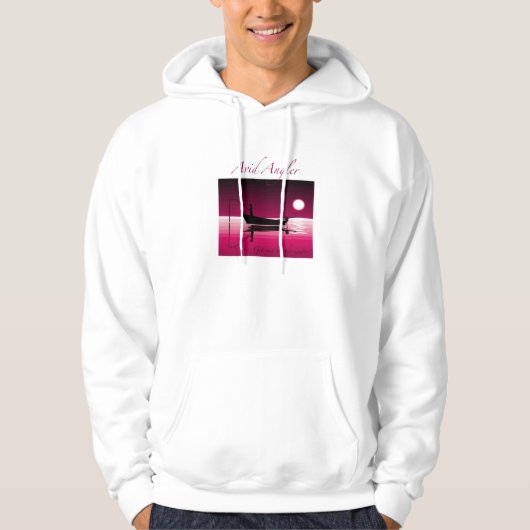 Eifriger AnglerHoodie Hoodie (Vorderseite)