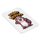Eifriger Biber Magnet (Rechte Seite)