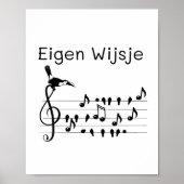 Eigen Wijsje Poster (Vorne)