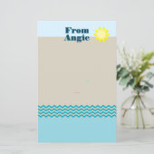 Eigenadressierte, anpassbare Papierblätter (Stehend Vorderseite)