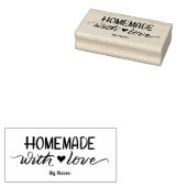 Eigenart mit Liebe Kalligrafie Gummistempel (Stempel)