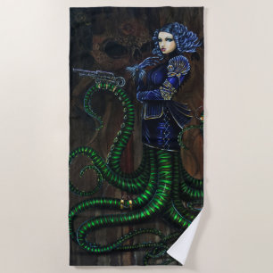 Eigenartigkeiten Octogirl Tochter von Cthulhu Strandtuch