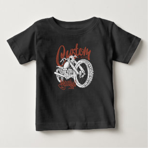 Eigenbau-Motorrad Baby T-shirt