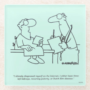 Eigendiagnose Glasuntersetzer